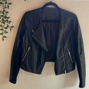 [BLANKNYC] Faux Leather Moto Jacket